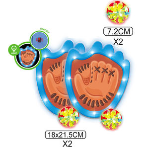 Jeu de <span class=keywords><strong>lancer</strong></span> sportif d'extérieur en plastique avec éclairage, <span class=keywords><strong>ventouse</strong></span> et balle collante pour tableau de jeu - Product Image 1