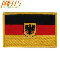 Multicam et drapeau américain noir IR patch réfléchissant infrarouge patch tactique joint d'équipe insigne inversé
