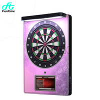 Vente chaude jeux d'intérieur jeu de fléchettes électronique Machine de jeu de fléchettes d'arcade Mini machine à fléchettes
