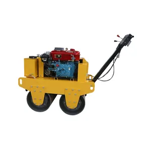 Máy Đầm Lăn Đất Mini 750Kg 1 Tấn Đi Bộ Phía Sau Để Xây Dựng