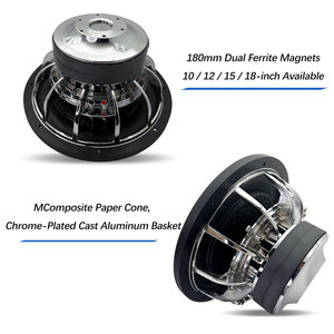 Loa siêu trầm ô tô 12 inch công suất cao 1600W với cuộn dây âm thanh kép 4 Ohm, âm thanh vòm nổi, loa âm thanh nổi ô tô 12 inch - Product Image 3