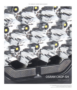 Leditye 12 24V 9 ''Độ sáng cao LED làm việc ánh sáng Spotlight IP67 không thấm nước 165W offroad dẫn đèn lái xe cho xe tải xe - Product Image 6