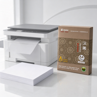 Rollo de Papel para Copiar A4 Continuo Directo de Fábrica, 75 g/m², Blanco, Formato Ancho, Rollo de Papel para Copiar A4 Premium