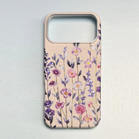 Coque de protection premium anti-chute à motif floral peinture à l'huile vintage pour iPhone 18 Pro Max, compatible avec les coques de téléphone iPhone 17, 16, 15, 14, 13