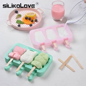 Molde de silicona para helados caseros con diseño de dibujos animados, marca MUYULINS - Product Image 6