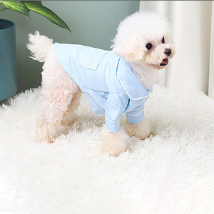 Mono de Algodón Suave y Elegante para Cachorros, Pijama Elástico de 4 Patas para <span class=keywords><strong>Chihuahua</strong></span> y Yorkshire, Ideal para la Muda de <span class=keywords><strong>Pelo</strong></span> en Verano, Ropa para Mascotas Pequeñas - Product Image 5