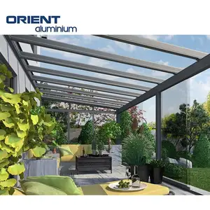 Neue Produktideen Wintergarten Freistehende Wintergarten Glas häuser Aluminium glas Wintergarten Wintergärten Glas häuser Kit