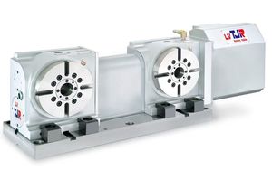 <span class=keywords><strong>TJR</strong></span> CTH-630+CHI-630 Table rotative à 4 axes en acier inoxydable avec servomoteur, contre-pointe et 4ème axe pour centre d'usinage vertical CNC, garantie 1 an - Product Image 3