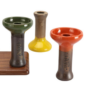 Venta al por mayor precio barato Rusia estilo colorido <span class=keywords><strong>oblako</strong></span> hookah cuenco de cerámica - Product Image 3