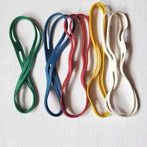 Banda elástica de goma de silicona con forma de cruz X H de goma <span class=keywords><strong>natural</strong></span> con logotipo personalizado para embalaje de libros de regalo - Product Image 4
