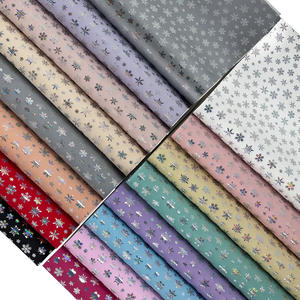 نمط ندفة الثلج المطبوعة بالليزر عاكس اصطناعي لحفلات عيد الميلاد التنجيد المجسم بو الجلود فو - Product Image 6