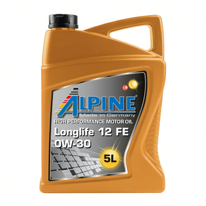 Aceite de Motor Alpine Longlife 12 FE 0W-30 5L, Lubricante de Alto Rendimiento, Hecho en Alemania - Product Image 2
