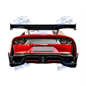 Kit Completo de Carrocería de Fibra de Carbono, Faldones Laterales, Difusor Trasero, Estilo OEM para <span class=keywords><strong>Ferrari</strong></span> F488 Superfast, Piezas Exteriores, Molduras 87973710 - Product Image 3