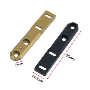 Support de lampe torche tactique en métal, base MLOK Keymod CNC, pour utilisation en extérieur - Product Image 4