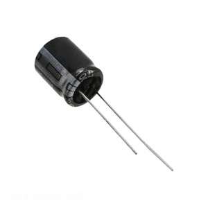 Distribuidor Autorizado, Condensador Radial de Aluminio ECA-2WHG3R3 de 3.3 uF, 20%, 450V, con Orificio Travesaño - Product Image 1