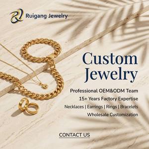 Colgante Personalizado de Acero Inoxidable con su Logotipo y Empaque, Chapado en Oro de 18K, Servicio OEM de Fábrica de Joyería con 15 Años de Experiencia - Product Image 5
