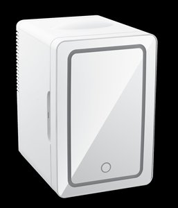 Mini Refrigerador de Belleza para el Cuidado de la Piel, Refrigeradores Pequeños para Hotel, Portátil, con Luz LED, Mini Refrigerador Cosmético para Maquillaje con Espejo - Product Image 3