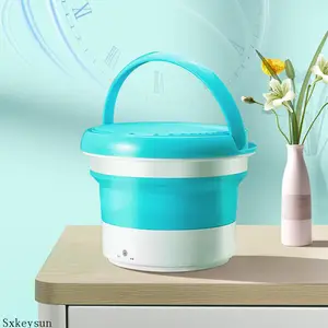 Mini balde de máquina de lavar bebê, portátil de 2.5kg para máquina de lavar bebê