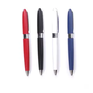 GemFully 2023 wholesale luxury twist promotional ball pen Blue Roller pen hughes with logo