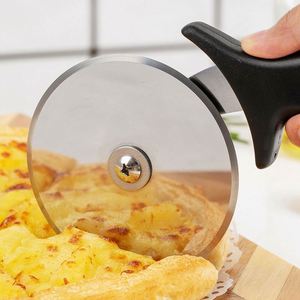 Custom Stainless Steel Wheel Pizza Cutter Wholesale Pizza <b>Tools</b> for Pies Waffles Dough <b>Cookies</b> - Product Image 3