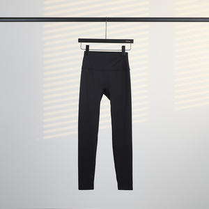 Pantalons de yoga <span class=keywords><strong>LULU</strong></span> originaux pour femmes, sport, taille haute, hanche nue, fitness, course quotidienne, extensible, contrôle du ventre, longueur cheville - Product Image 6