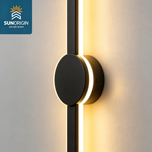 Lámpara de Pared LED Moderna de Hierro con Pantalla Blanca Regulable para Dormitorio, Sala de Estar, Pasillo, Balcón - Diseño Creativo con Líneas Largas y Sencillas para Mesita de Noche - Product Image 6