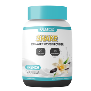 OEM Superfood Shake d'isolat de protéine de lactosérum Vanille française Substitut de repas <span class=keywords><strong>sans</strong></span> <span class=keywords><strong>gluten</strong></span> et <span class=keywords><strong>sans</strong></span> OGM avec probiotiques et oméga 3 - Product Image 1