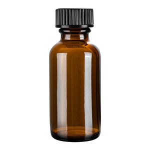 Botellas de Vidrio Ámbar Vacías Grandes, Varias Capacidades de 2ml a 500ml, Envases Cuadrados para Jarabe Medicinal, Tapas de Rosca de Aluminio, Forma de Infusión - Product Image 1