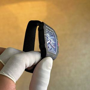 <span class=keywords><strong>2026</strong></span>年新作 67-02 カーボンファイバー 高級メンズ機械式腕時計 ホロウデザイン ファッション ウルトラシンウォッチ - Product Image 4