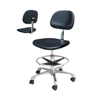 Mobilier de laboratoire Tabouret de laboratoire professionnel à hauteur réglable Tabouret de laboratoire à roulettes Chaise de laboratoire