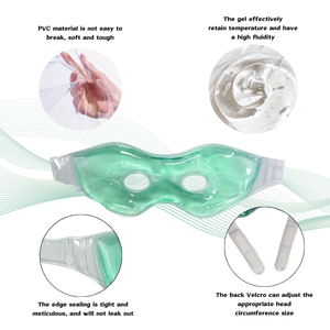 Reutilizable Cold Eye Pack Gel Beads Hot & Cold Packs <span class=keywords><strong>para</strong></span> el alivio del dolor Reutilizable Ice Eye Mask - Product Image 4