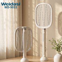 Raquette anti-moustiques Weidasi OEM/ODM avec lumière nocturne, rechargeable par USB, pour les insectes volants dans la maison