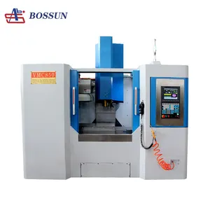 High-Accuracy Single Spindle Heavy-Duty Vertical GSK Control System New Condition BT40 Taper Motor Core CNC Milling Machine