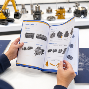 Premium Maßgefertigte Ersatzteilkataloge Hochauflösende Industriehandbücher Mehrfarbige Musterbücher Teilekataloge - Product Image 5