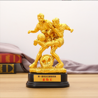 2025 Vente chaude Résine Plaqué Or Trophée MVP Meilleur Joueur Shooter Striker Forward Awards Cadeau Fans Produits