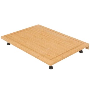 Bamboo Cutting Board 75x54cm Multifunction Kitchen <b>Stove</b> Cover Rectangle Wood Chopping Block - Product Image 5