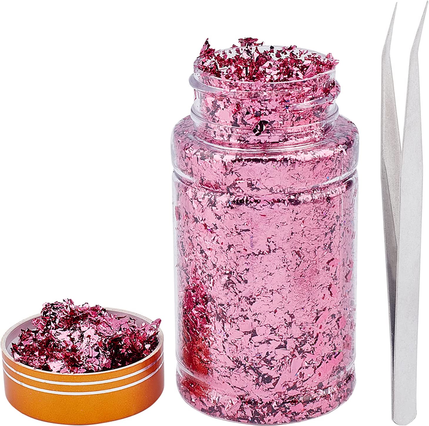 Золотые хлопья для смолы и ногтей