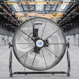 Ventilatore Industriale Mini da 18 Pollici, Ventilatore Elettrico ad Alta Velocità da Pavimento, Ventilatore a Colonna <span class=keywords><strong>in</strong></span> <span class=keywords><strong>Metallo</strong></span> - Product Image 4