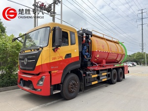 Camión Dongfeng 6x4 <span class=keywords><strong>de</strong></span> 20 CBM con Motor Diésel Manual para <span class=keywords><strong>Limpieza</strong></span> a Alta Presión y Succión <span class=keywords><strong>de</strong></span> Aguas Residuales - Product Image 1
