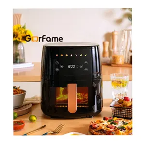 Easy Cooking Household Use Crispy Food Smokeless Oil-free Fryer Digital 360 Hot Air Circle Oven Air Fryer