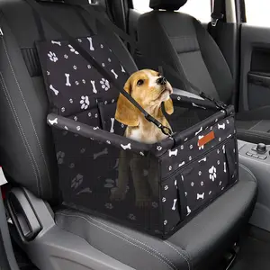 Переносное автомобильное сиденье для собак, переноска для домашних животных, безопасное складное автомобильное сиденье для транспортировки, гамак, корзина для собак и кошек