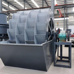 Ore River Sand Gravel Processing Wheel Bucket Sand <b>Washing</b> Machine Plant Heavy-Duty New Wheel Sand Scrubber <b>Washing</b> Machine - Product Image 1