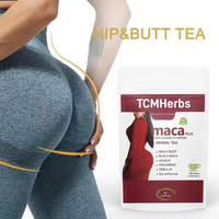 Thé en poudre amincissant biologique à base de maca noire et de fenugrec OEM, 100g/paquet, beauté pour adultes, durée de conservation de 2 ans