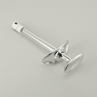 Seringues préremplies en verre borosilicate électrolytique de 3 ml avec embout Luer Lock, bouteilles en verre avec piston et butée pour autres emballages