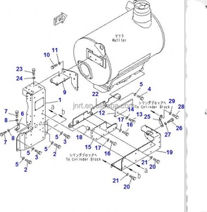 Bán buôn phụ tùng 6165-21-8001 6751-11-4310 6212-72-5420 6263-11-6760 khai thác than - Product Image 3