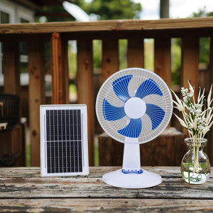 Mechanical Control Car Ventilation Fan-Portable Solar & Battery <b>Powered</b> Foldable Design Mechanical Control Easy to Use and Maint - Product Image 2