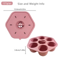 Nouveau design sans BPA de moule en silicone pour bac à glaçons rond de qualité alimentaire en gros