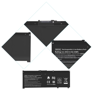 แบตเตอรี่ SR03XL มีความเสถียรในตัว11.55V 52.5Wh 4550mAh สำหรับแบตเตอรี่ที่ปลอดภัย15-CP 15-DC ความอิจฉาริษยา - Product Image 6