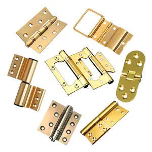 Customer design gold plated concealed toilets stroller tube hinge pivot furniture hinge