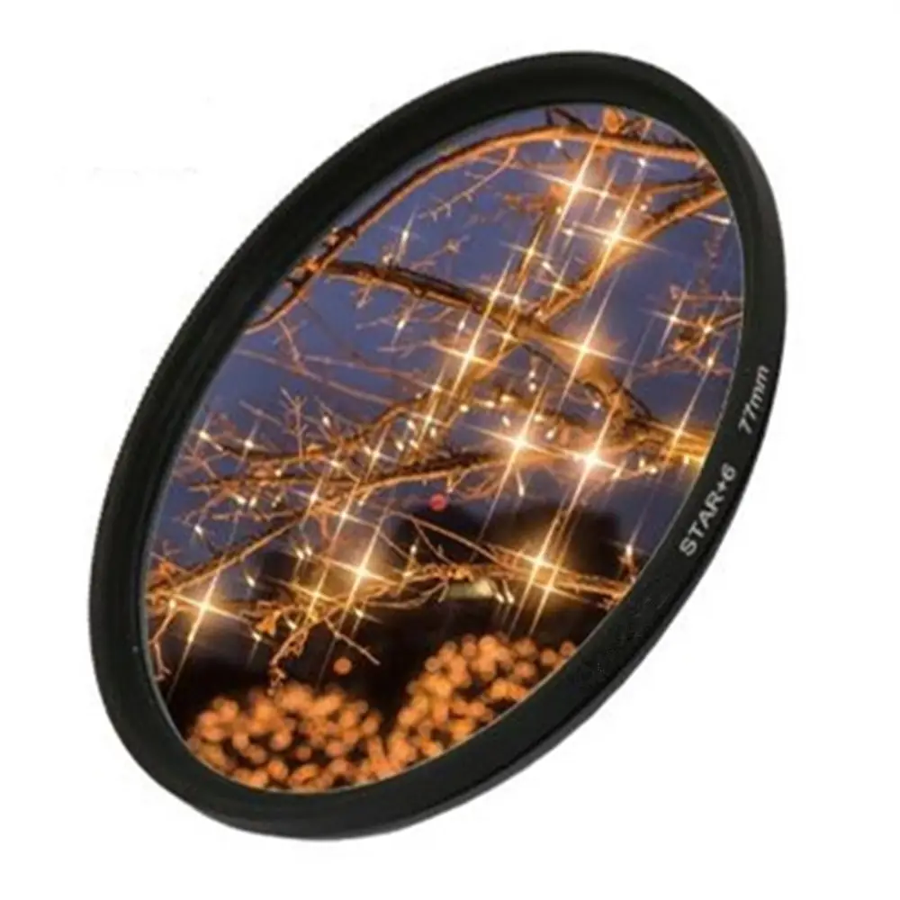 Digital DSLR Camera lens star filter 4 6 8 points 49mm 52mm 55mm 58mm 62mm 67mm 72mm 77mm 82mm universal for all branded camera